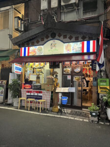 タイ料理店チャオディンオオサカの外観